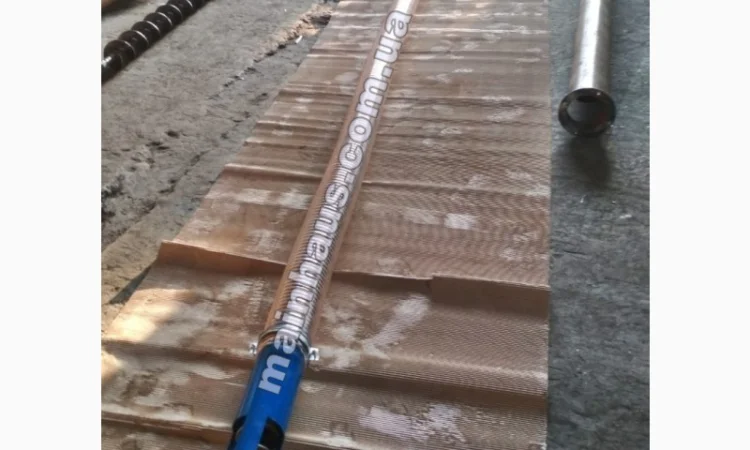 Спиральный шнек для зерна винтовой погрузчик сои гибкий шнек для пеллеты 5м. 1, 5кВ - фото № 2