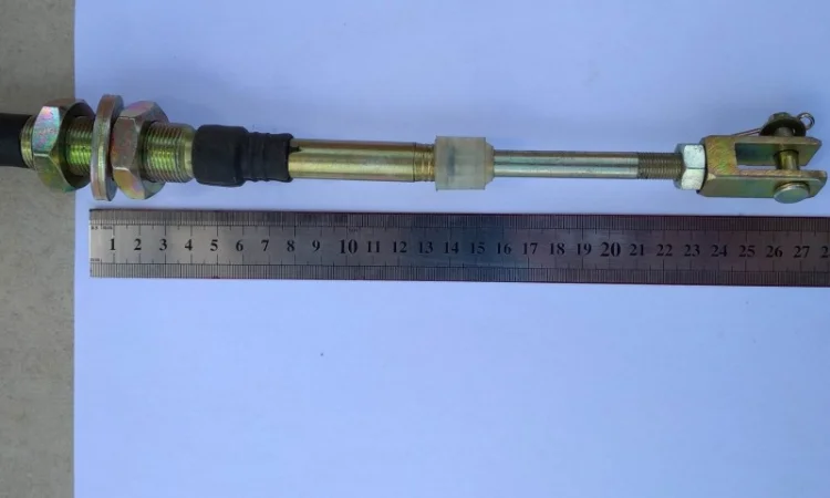 54К0009 Трос управления распределителем на погрузчик - фото № 3