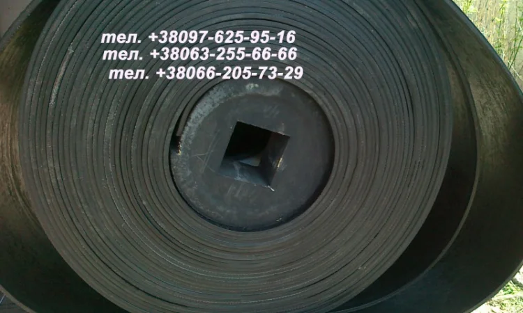 Лента конвейерная, транспортёрная, ремни норийные - фото № 1