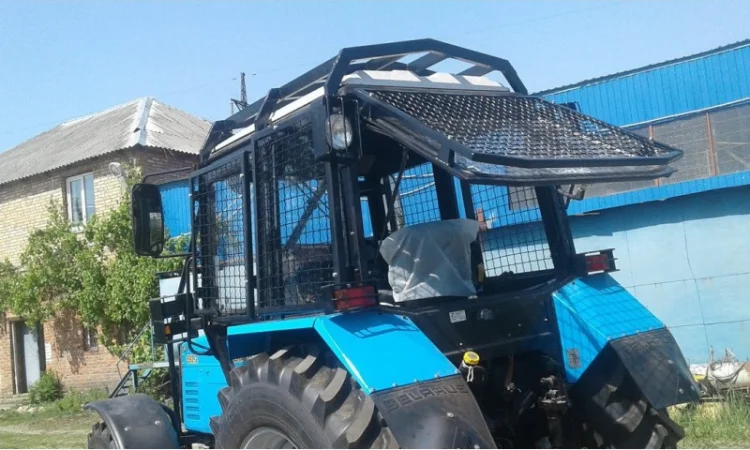 Защитные ограждения для тракторов при лесозаготовке - фото № 5