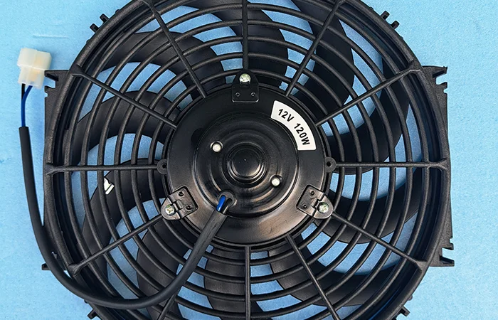 Продаж - вентилятор спліт-системи автокондиціонера втягуючий (push), 12V, 120Wt, 12 дюймів - фото № 1