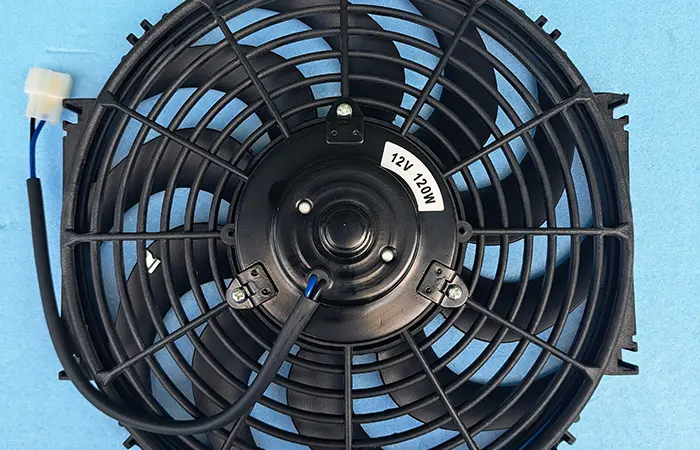Продажа - вентилятор сплит-системы автокондиционера втягивающий (push), 12V, 120Wt, 12 дюймов - фото № 1