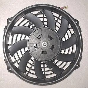 Продажа - вентилятор 9 дюймов, 24 V, 80 Wt тянущий (pull) S-образная лопасть - фото № 1