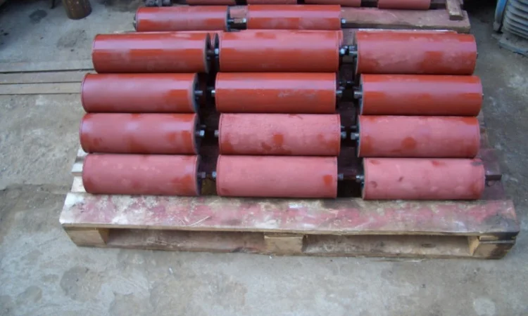 Ролики конвейерные, роликоопоры, барабаны - фото № 1