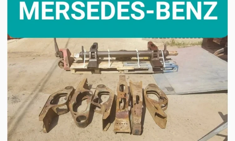 Ось б/у Ось полуприцепа MERCEDES-BENZTE5/8NC7, ремонт осей - фото № 1