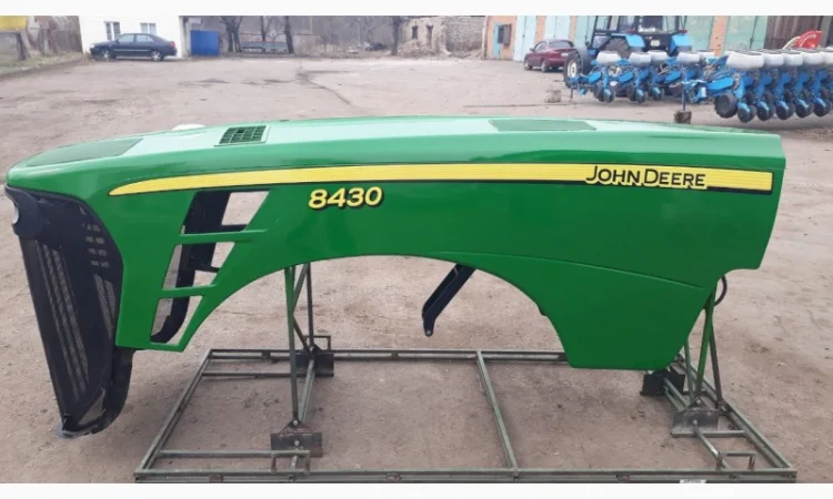 Капот для трактора Джон Дир JOHN DEERE 8130, 8230, 8330, 8430, 8530 (или ремонт капота) - фото № 2