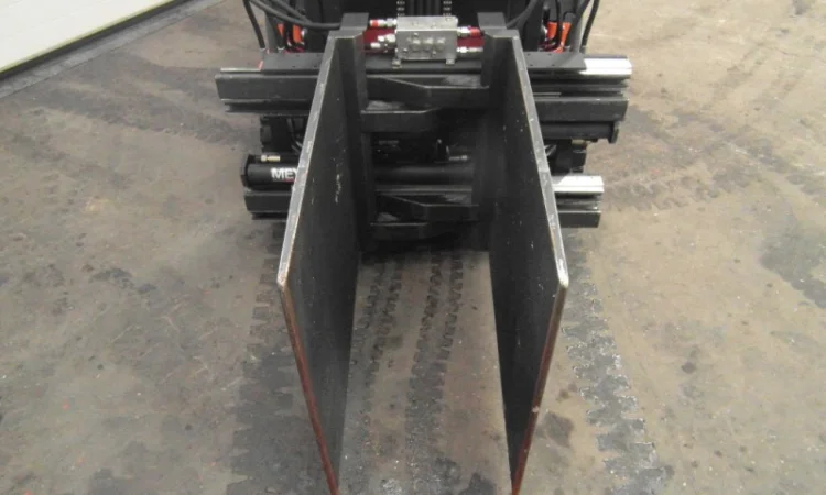 Захват для вилочного погрузчика Meyer 3-0302K, захват для коробов, бытовой техники бу - фото № 6