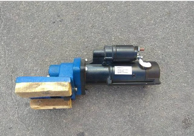 Переоборудование двигателя А-41 под стартер - фото № 1