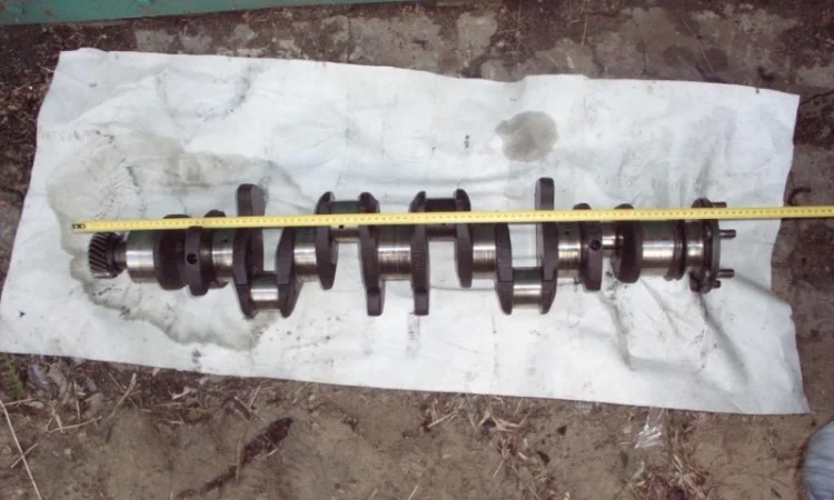 Коленвал двигателя Андория 6ст107, SW400 - фото № 1