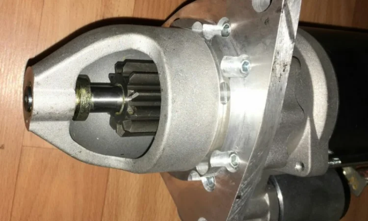 Стартер R10A двигателя SW400, 6ct107 на ЗИЛ - фото № 4