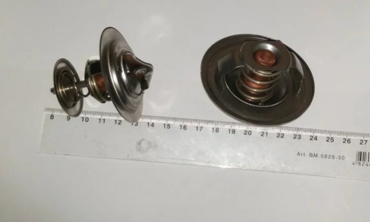 Термостат двигателя Андория 4ст90, 6ст107, Sw400 - фото № 2