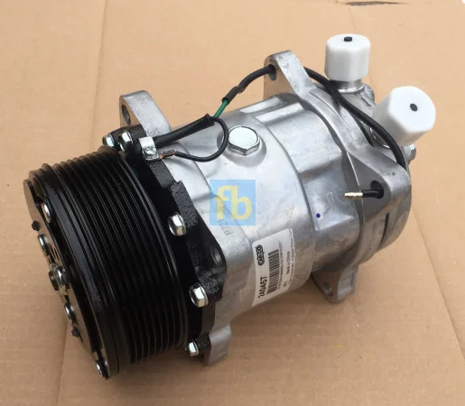 Компресор кондиціонера 5H14 8PV 119мм 24в 6652 SD6652 - фото № 3