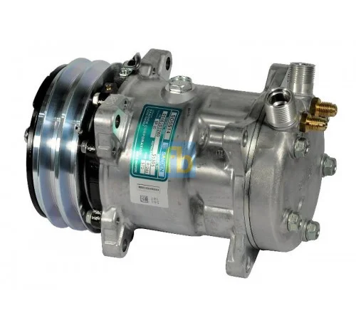 Компрессор кондиционера трактора МТЗ SANDEN 5S14 SD 6626 SS - фото № 2