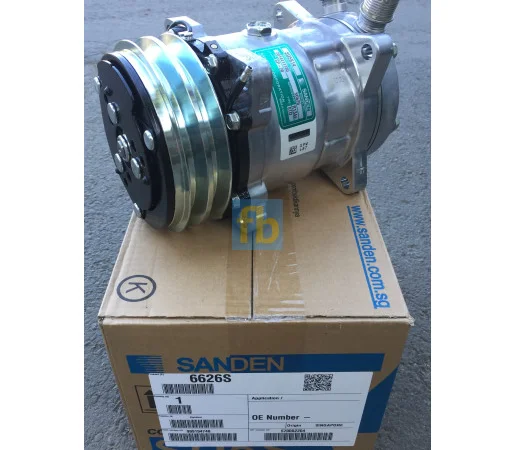 Компрессор универсальный SANDEN 5S14 6626 S - фото № 2