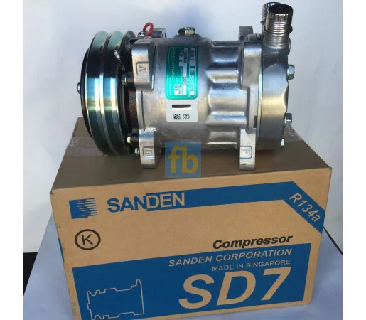 Компрессор универсальный SANDEN 7H15 8220 Оригинал - фото № 1
