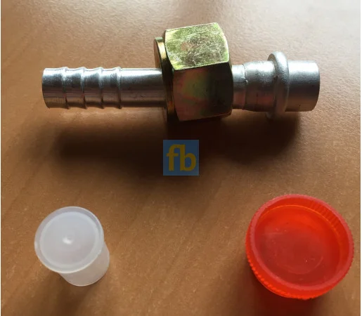 Фітінг Алюмінієвий прямий 8 гайка 7/8 від fast-best - фото № 1