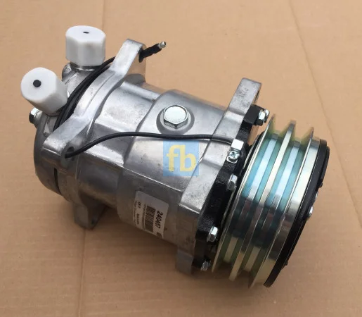 Компресор кондиціонера 5H14 A2 132мм 12в 6626, SD6626 - фото № 5