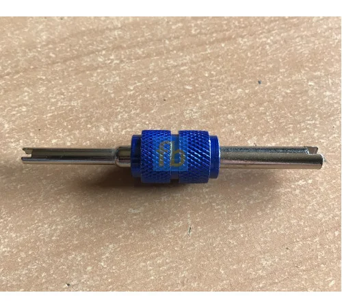 Викрутка для заміни золотників кондиціонера подвійна - фото № 1