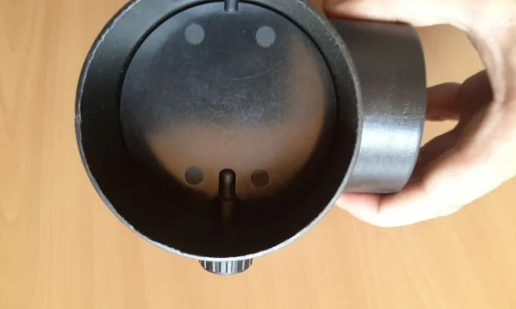 Трійник повітроводу 75мм із заслінкою для автономного обігрівача - фото № 5