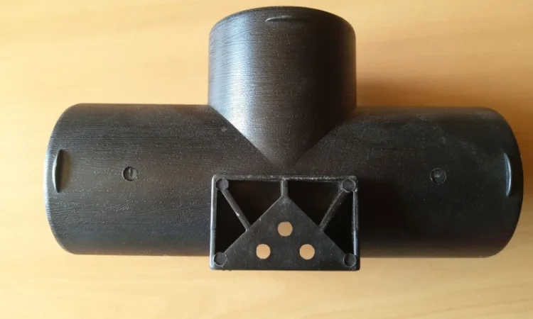 Трійник повітроводу із заслінкою для автономного обігрівача 60мм - фото № 2