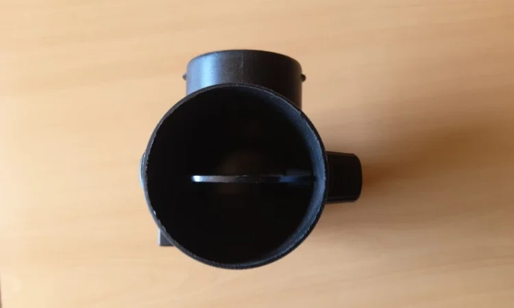 Трійник повітроводу із заслінкою для автономного обігрівача 60мм - фото № 4