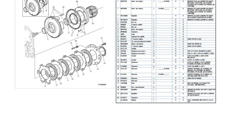 Каталог запчастей Джон Дир 6800 - John Deere 6800 на русском языке в печатном виде - фото № 1