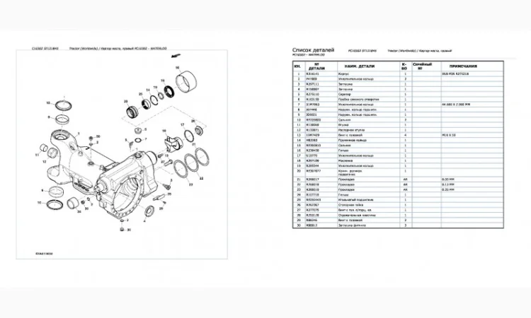 Каталог запчастей Джон Дир 8245R - John Deere 8245R на русском языке в печатном виде - фото № 2