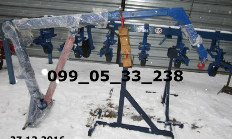 Манипулятор тракторный МТЗ, ЮМЗ, Т-40 на заднюю навеску быстросьемный, грузоподьемность - фото № 1