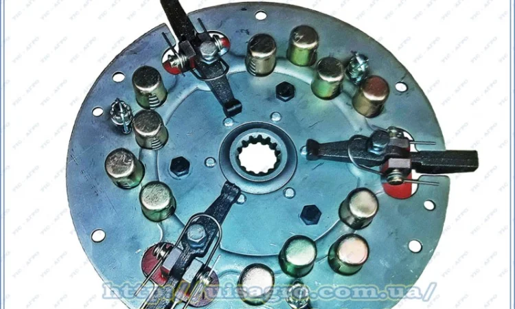 Муфта сцепления (корзина) Т-25, Т-25А, Т-25Ф, ВТЗ-2032 диск нажимной 25.21.031-А усиленный - фото № 1