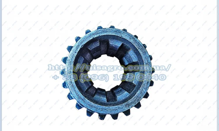 Втулка зубчатая реверса КПП Т-25Ф (25Ф.37.110) Z=22 прмежуточного (реверса) вала 8 шлицов - фото № 2