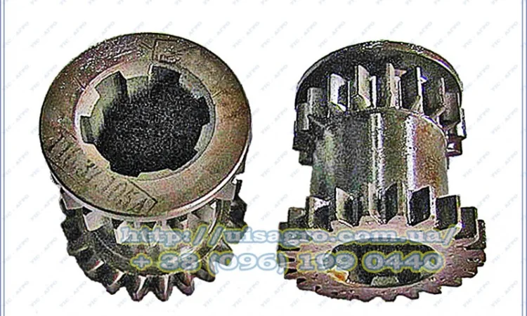 Шестерня Т16.37.105А Z=19/22 ведущая 2, З передачи ХЗТСШ - фото № 1