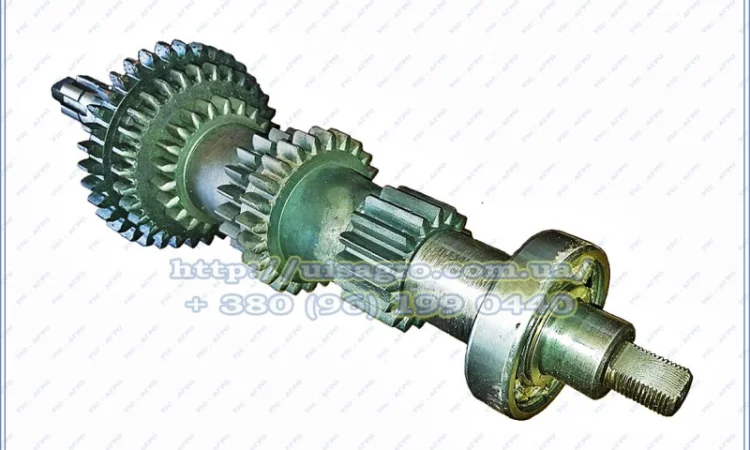 Вал первичный СШ20.37.065 КПП Т-16 с шестернями в сборе - фото № 3