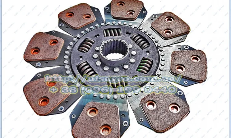 Диск сцепления ведомый ХТЗ-17021, 17221 (DEUTZ, ММЗ) лепестковый (пр-во Luk) 335034310 - фото № 5