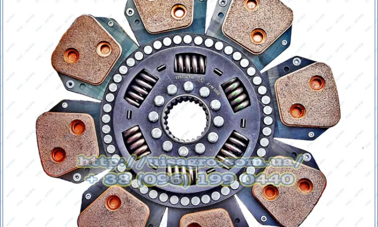 Диск сцепления ведомый ХТЗ-17021, 17221 (DEUTZ, ММЗ) лепестковый (пр-во Luk) 335034310 - фото № 2