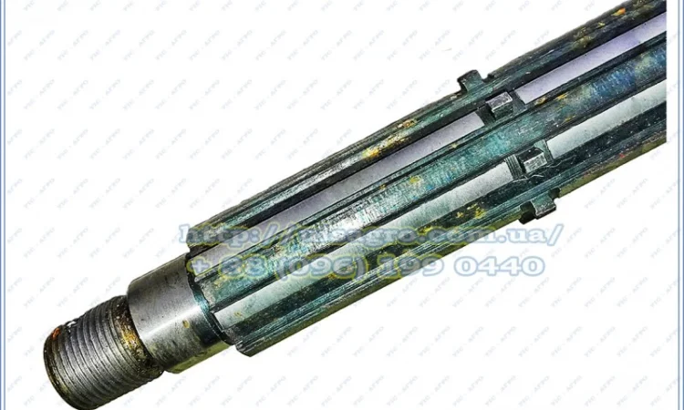 Вал реверса Т-25Ф (25Ф.37.301-2) промежуточный ХТЗ 8 шлицов - фото № 4