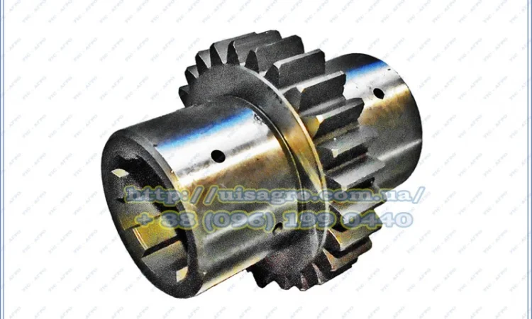 Втулка зубчатая реверса КПП Т-25А (7.37.110) Z=26 промежуточного (реверса) вала 6 шлицов - фото № 1