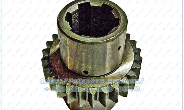 Втулка зубчатая реверса КПП Т-25А (7.37.110) Z=26 промежуточного (реверса) вала 6 шлицов - фото № 3