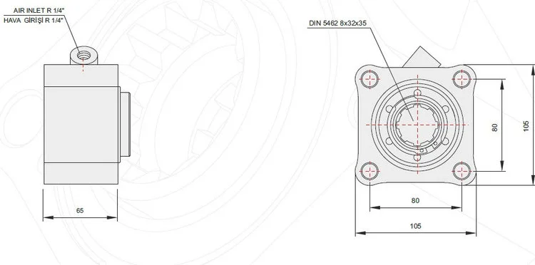 Коробка отбора мощности КОМ на ZF-1 - фото № 5
