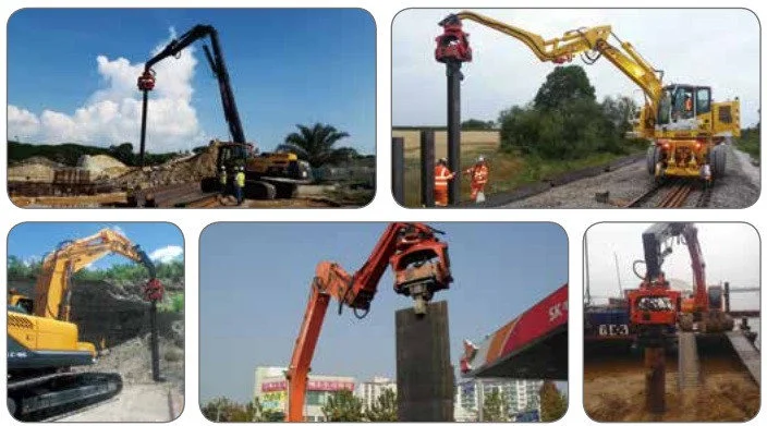 Вибропогружатель наклонного типа DPD350T / Pile Driver (Tilting Type) DPD350T - фото № 2