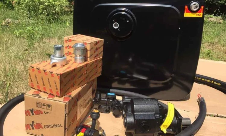 Комплект гидравлики Hyva - фото № 2