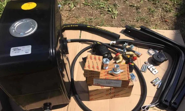 Комплект гидравлики Hyva - фото № 3