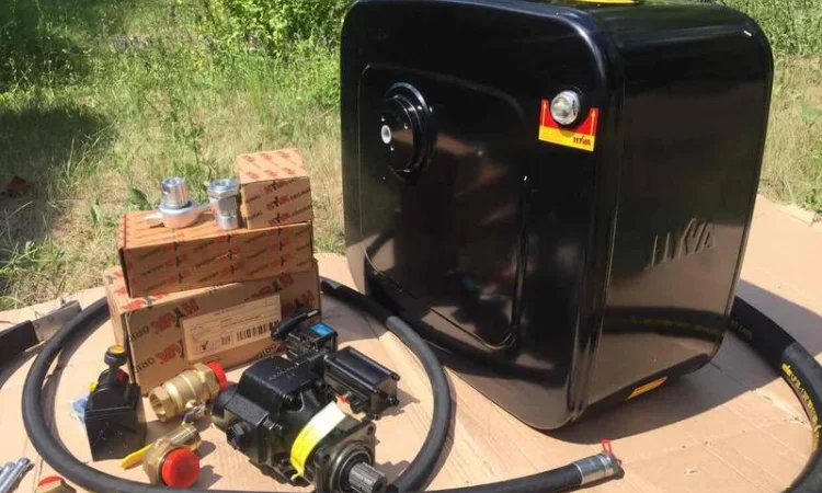 Комплект гидравлики Hyva - фото № 4