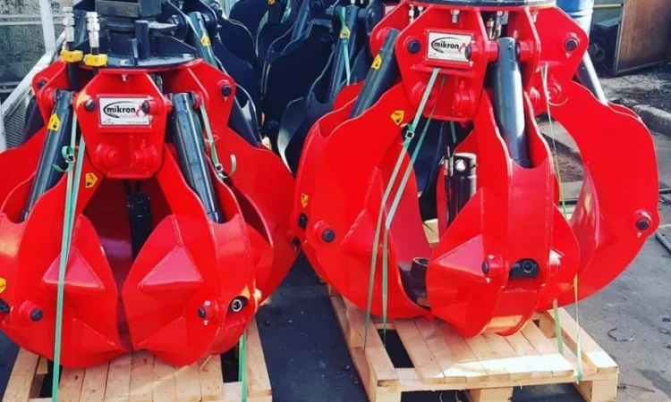 Грейфер MHE4 80 LT Mikron Hidrolik - фото № 4