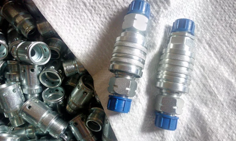 Быстроразъёмное соединение H.036.50.000-01R ЕВРО диаметр 12 мм ДВУХСТОРОННЯЯ - фото № 1