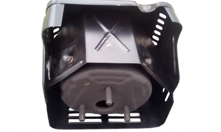 Продам глушитель на мотоблок бензиновый 177f (9 лс) - фото № 2