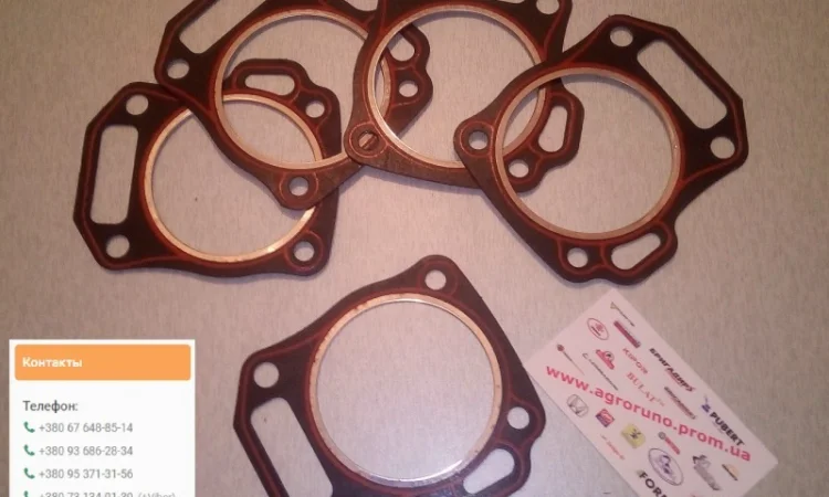 Продам прокладки двигателя 168 комплект запчасти мотоблок - фото № 1