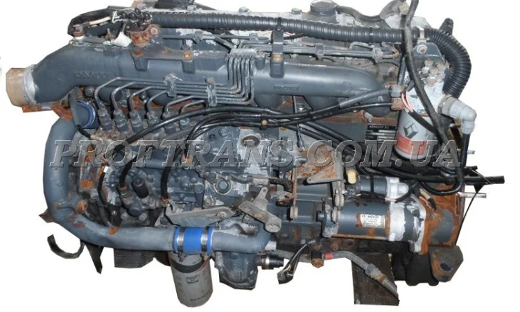 Двигатель renault midlum v6, 2 midr Мотор РЕНО МИДЛУМ - фото № 2