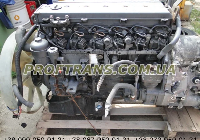 Двигатель MERCEDES ATEGO OM906, 6-х цилиндровый, мотор МЕРСЕДЕС АТЕГО - фото № 1