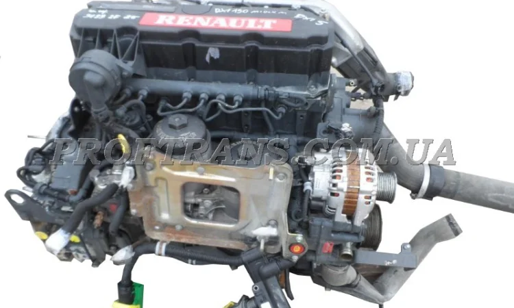 Двигатель renault midlum v4, 8 dxi, Мотор РЕНО МИДЛУМ V4, 8 - фото № 3