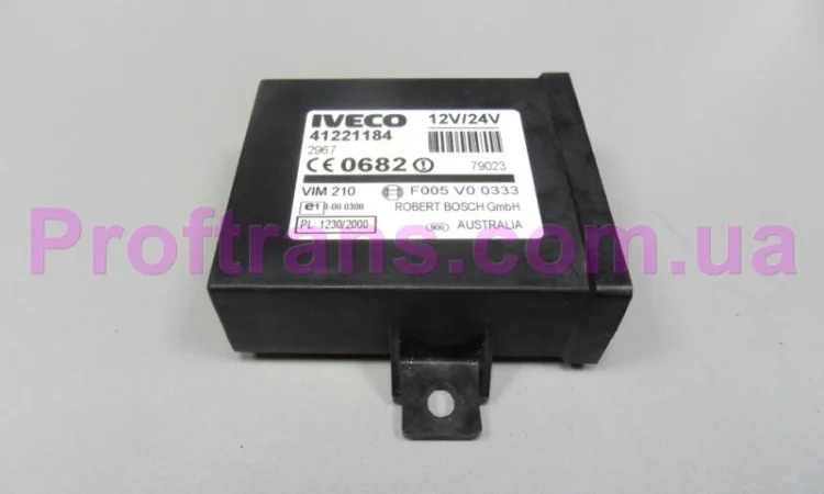 41221184, F005V00333 Блок управления иммобилайзером Iveco Daily, Stralis, Eurocargo - фото № 1